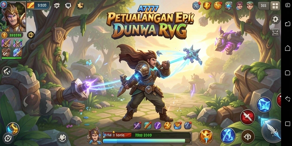 Gameplay RPG yang menakjubkan dengan petualangan mendebarkan.