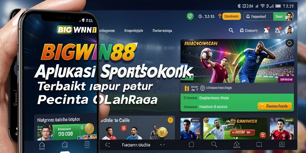 Tampilan gameplay Sportsbook yang menarik di BIGWIN88.