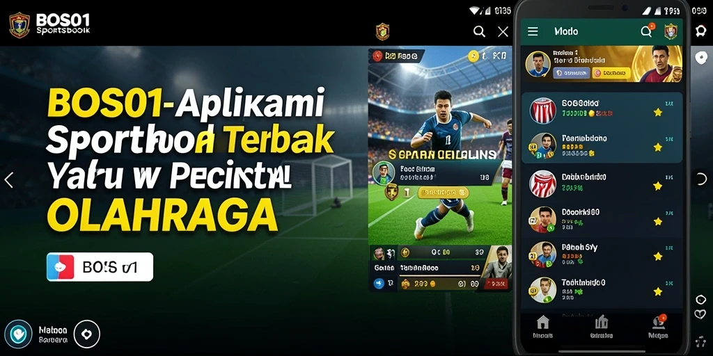 Tampilan gameplay menarik dari aplikasi BOS01 Sportsbook.