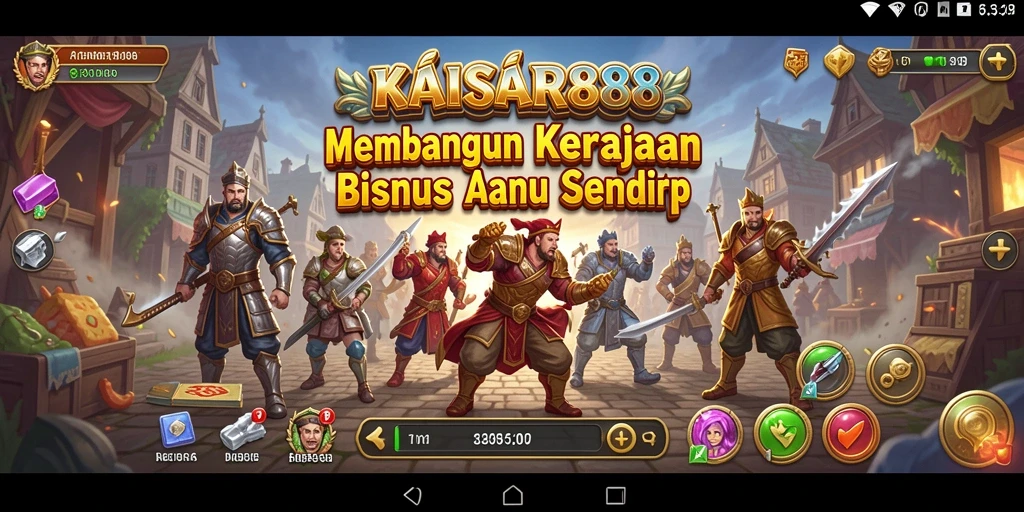 Tampilan permainan KAISAR888 yang menantang dan seru.