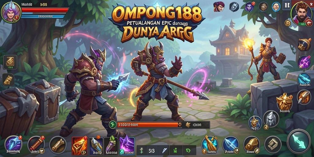Gameplay seru dan mendebarkan di dunia ARPG OMPONG188.