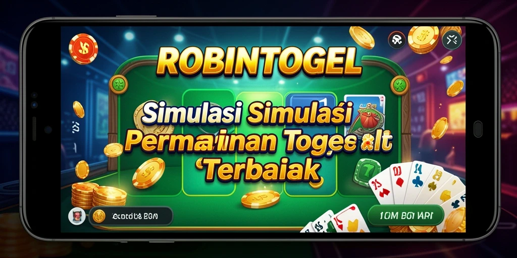 Tampilan screenshot gameplay ROBINTOGEL yang menarik dan interaktif.
