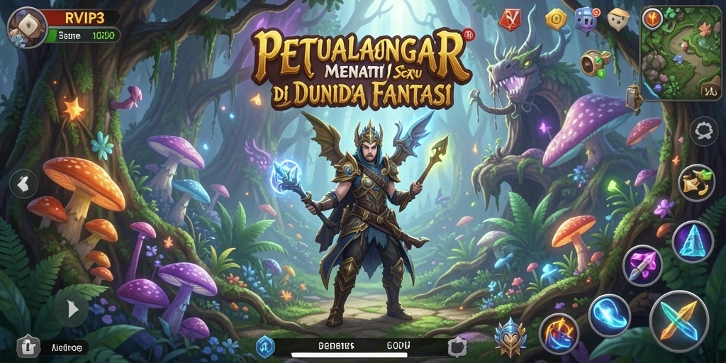 Screenshot menampilkan gameplay seru RVIP3 dengan tantangan menarik.