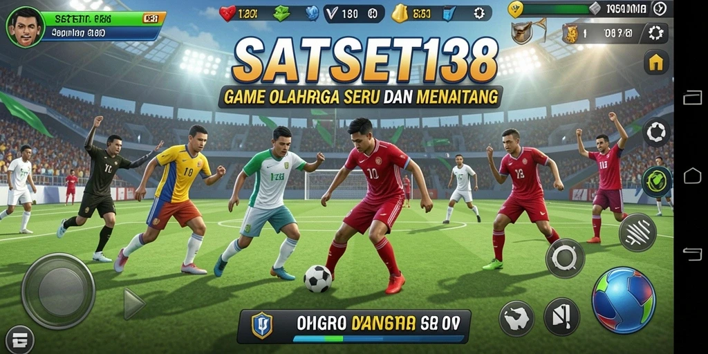 Tampilan gameplay seru dan interaktif dari SATSET138.