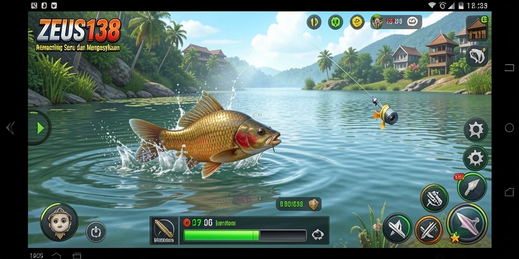 Gameplay ZEUS138 yang menampilkan pengalaman memancing menakjubkan.